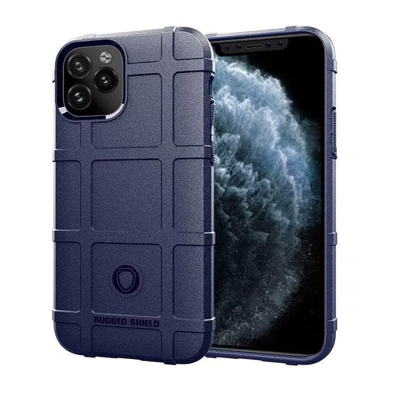 iPhone 15 Rugged Fiber Shield Matte Rubber Case
