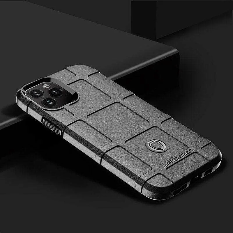 iPhone 15 Rugged Fiber Shield Matte Rubber Case