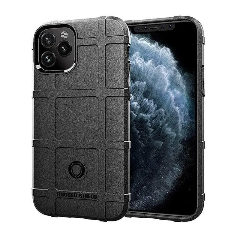 iPhone 15 Rugged Fiber Shield Matte Rubber Case