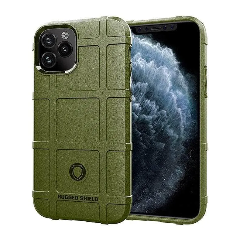 iPhone 15 Rugged Fiber Shield Matte Rubber Case