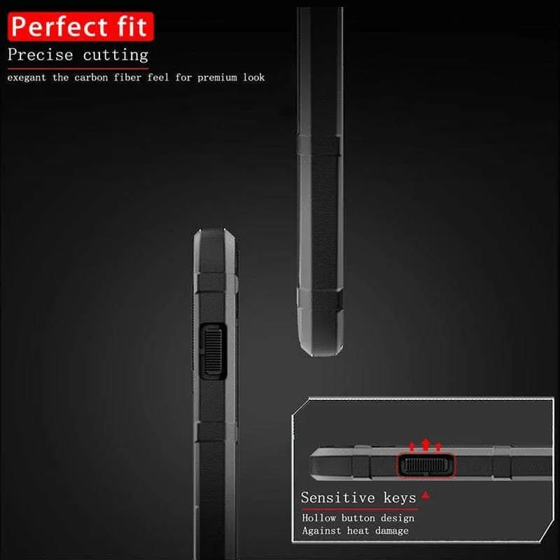 iPhone 15 Rugged Fiber Shield Matte Rubber Case