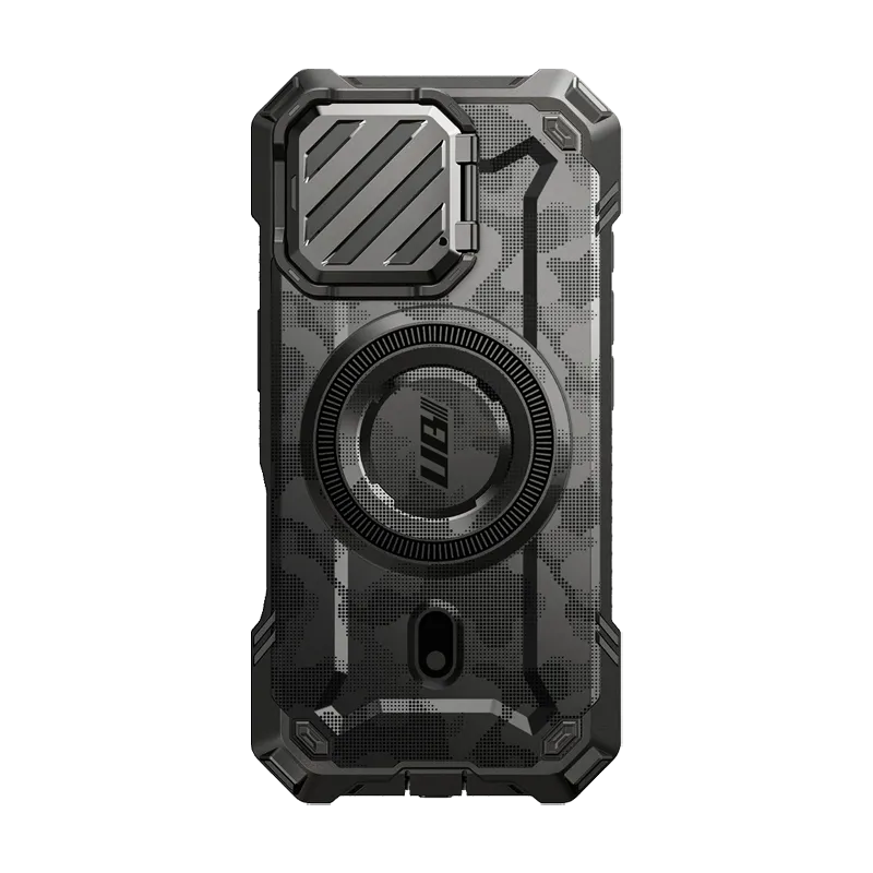 iPhone 16 Pro Max 6.9 inch Unicorn Beetle MAG XT MagSafe Case- Camo Gray