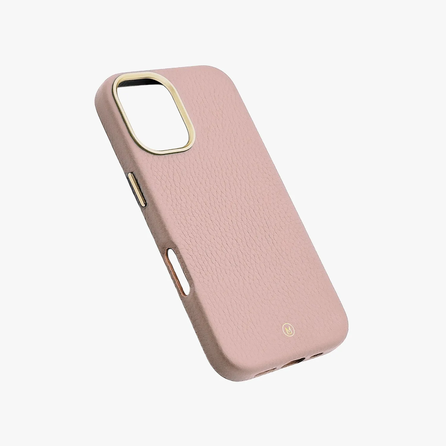 iPhone 16 Pro Max Leather MagSafe Case with Wrist Leather Strap