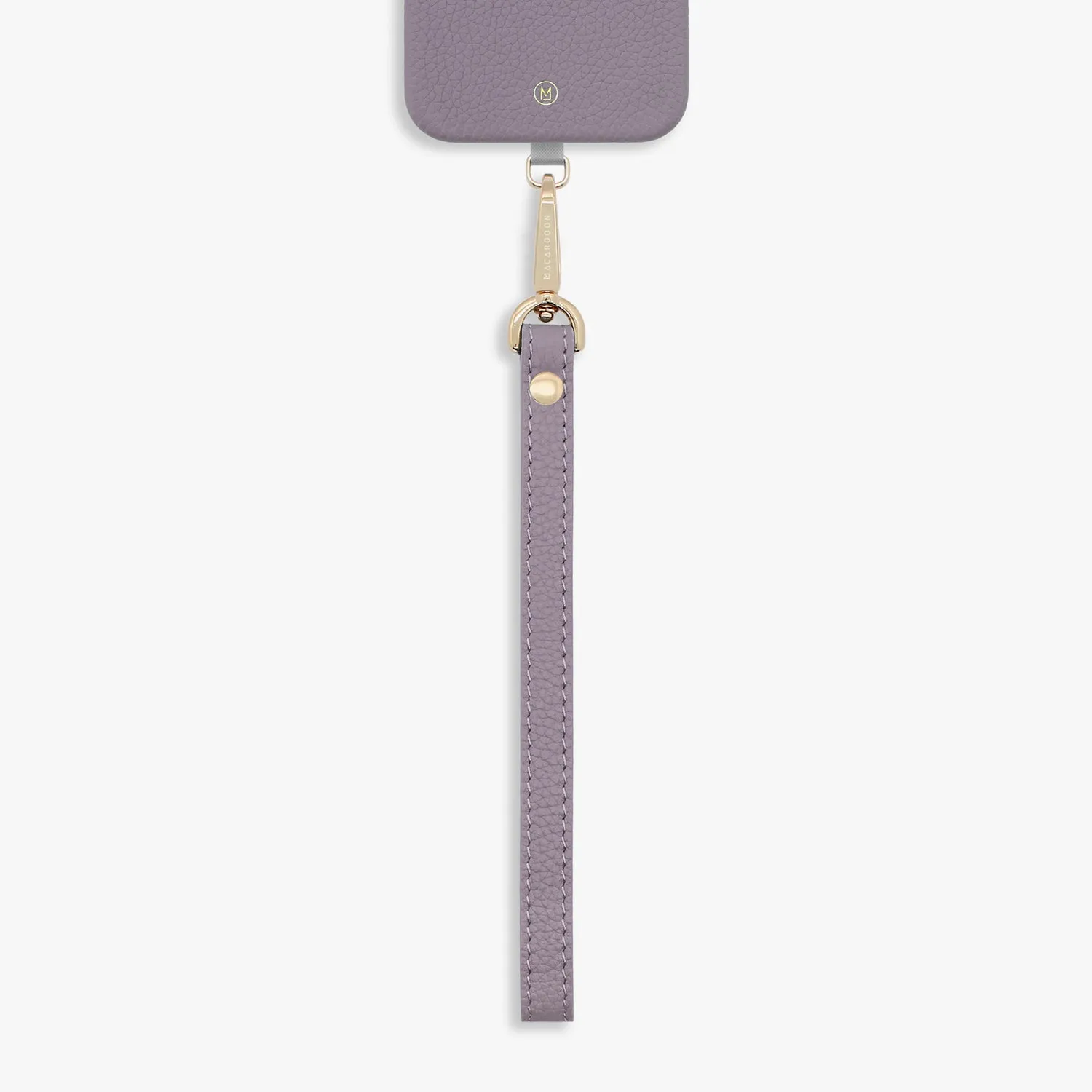iPhone 16 Pro Max Leather MagSafe Case with Wrist Leather Strap