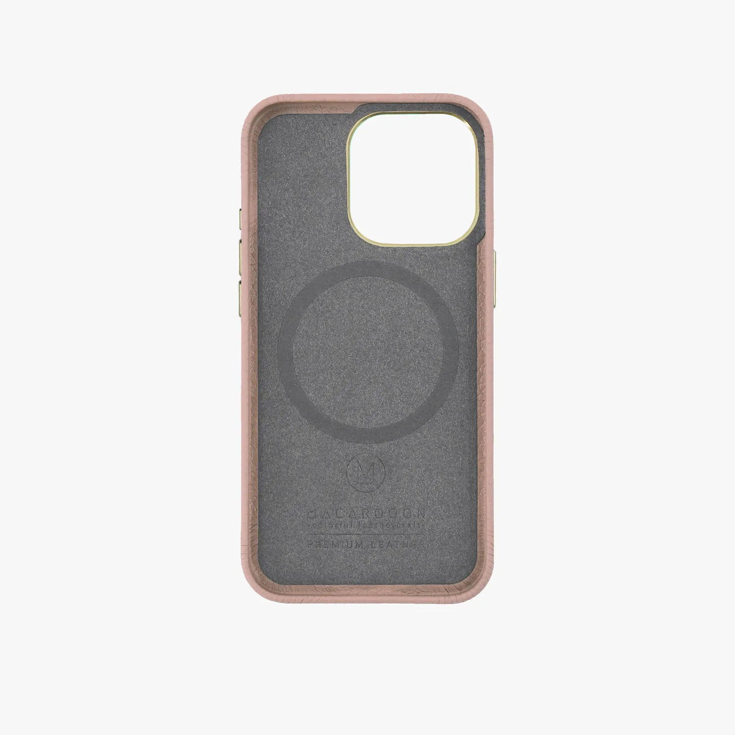 iPhone 16 Pro Max Leather MagSafe Case with Wrist Leather Strap