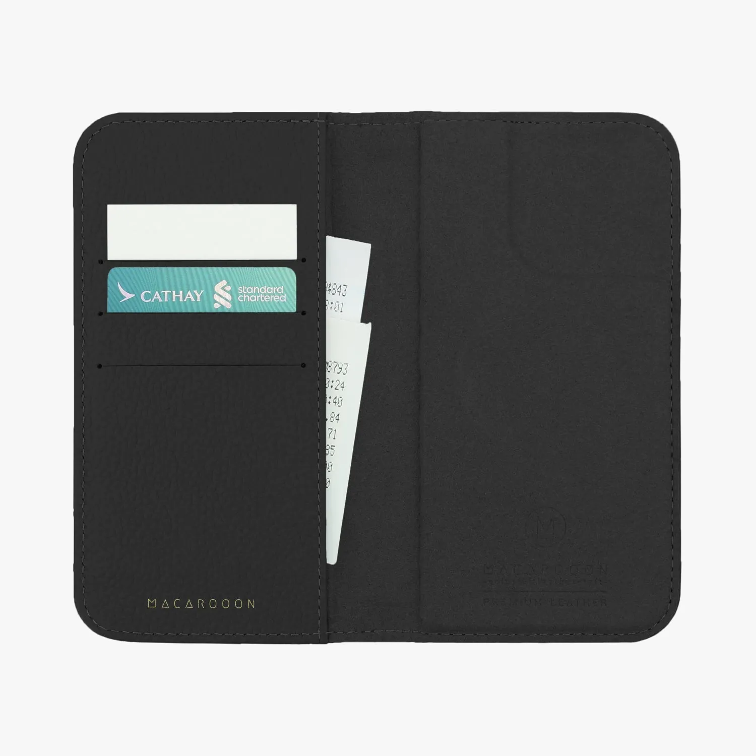 iPhone 16 Pro Max MagSafe Leather Flip Cover with Leather Case