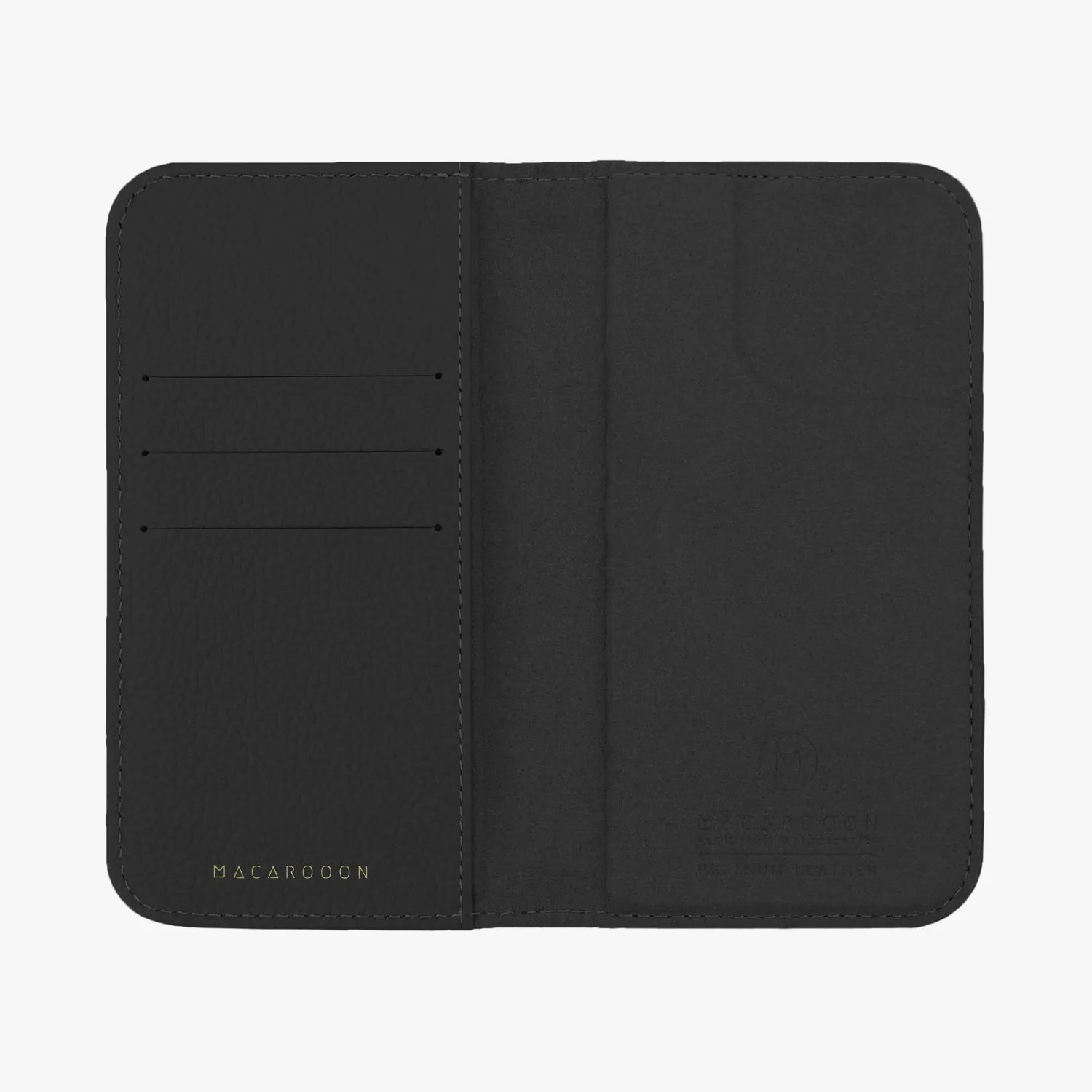 iPhone 16 Pro Max MagSafe Leather Flip Cover with Leather Case