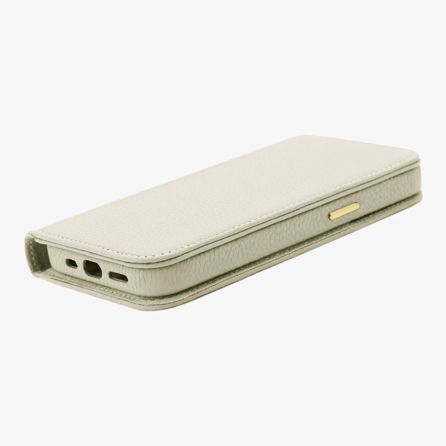 iPhone 16 Pro Max MagSafe Leather Flip Cover with Leather Case