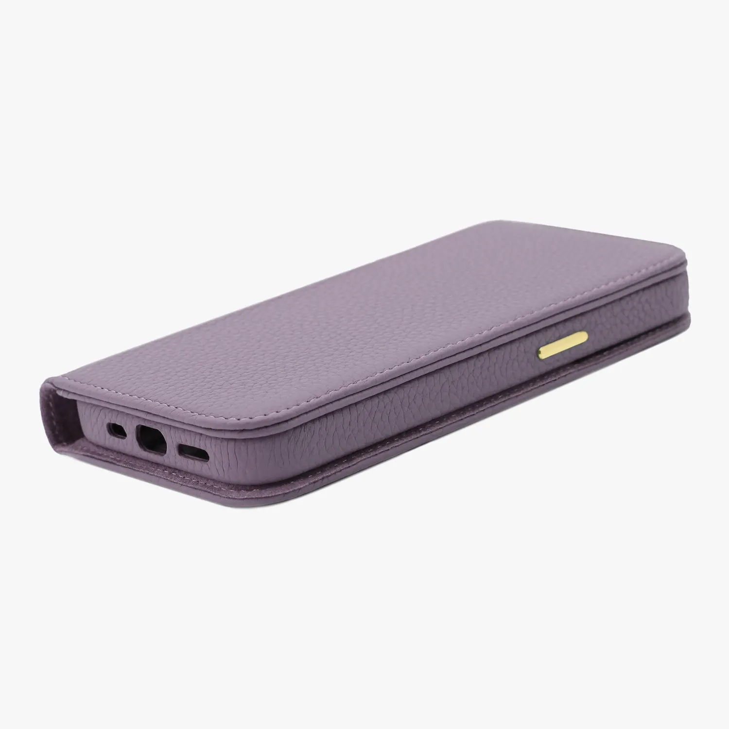 iPhone 16 Pro Max MagSafe Leather Flip Cover with Leather Case
