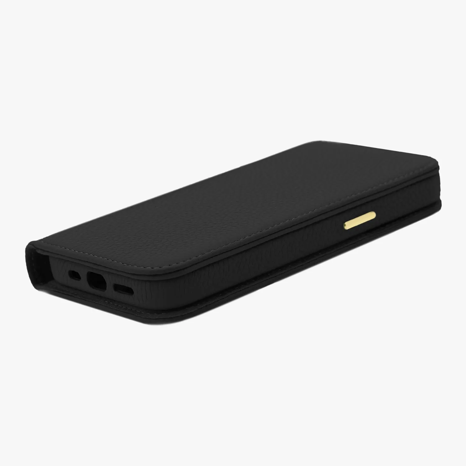 iPhone 16 Pro Max MagSafe Leather Flip Cover with Leather Case