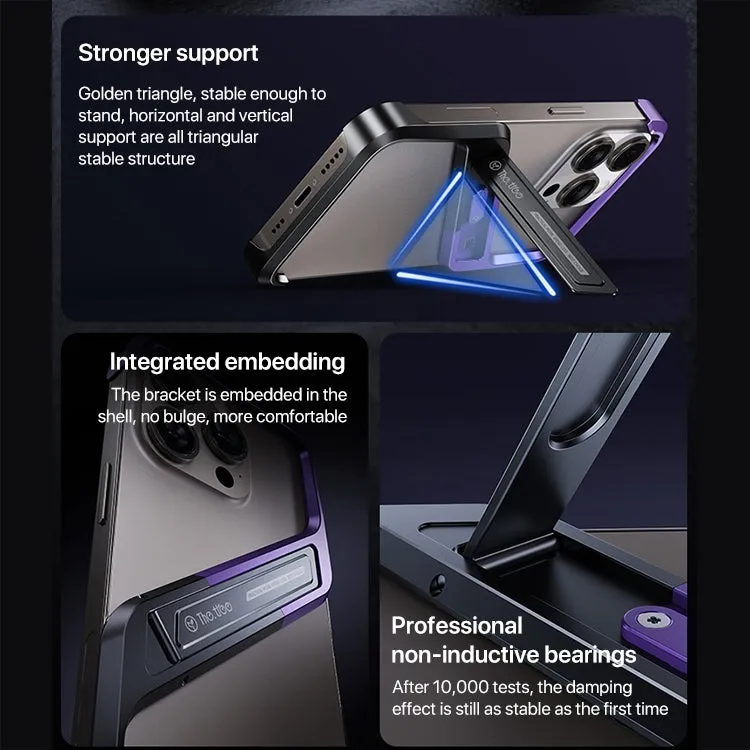 iPhone 16 Series Ultra-Thin Metal Bumper Case