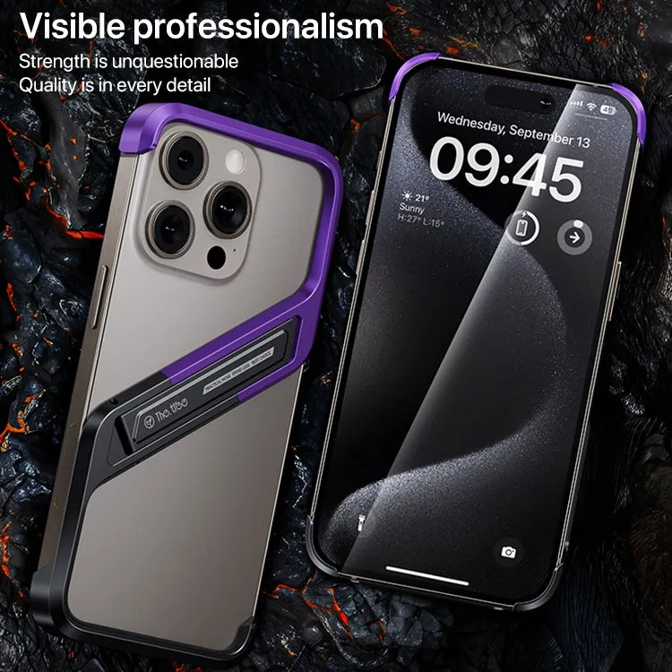 iPhone 16 Series Ultra-Thin Metal Bumper Case
