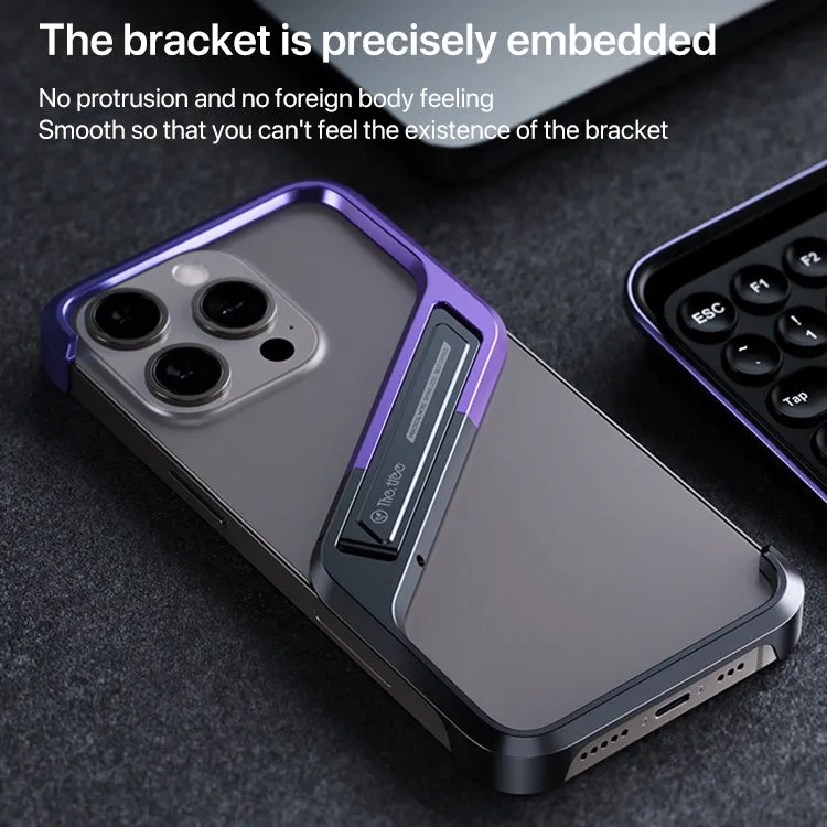 iPhone 16 Series Ultra-Thin Metal Bumper Case