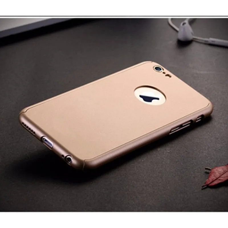 iPhone 6 6S 4.7'' Case 360 Full Cover Ultra Slim Thin Matte