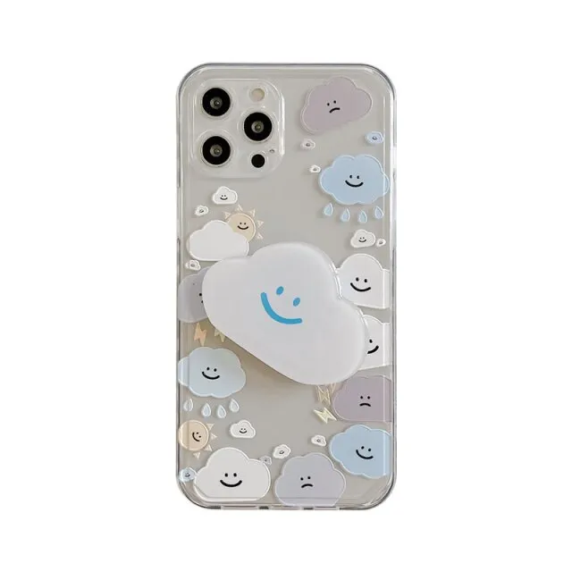 iPhone case with a cute holder
