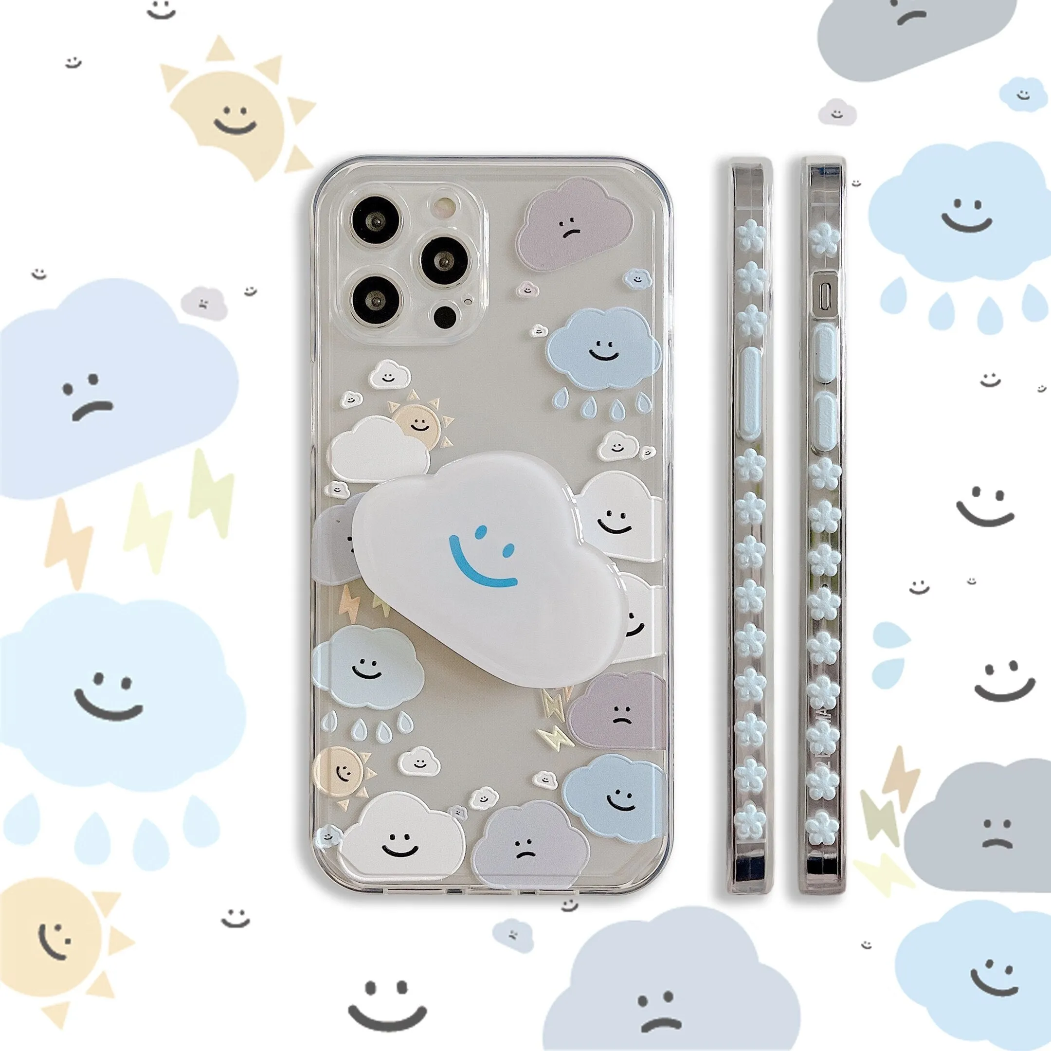iPhone case with a cute holder