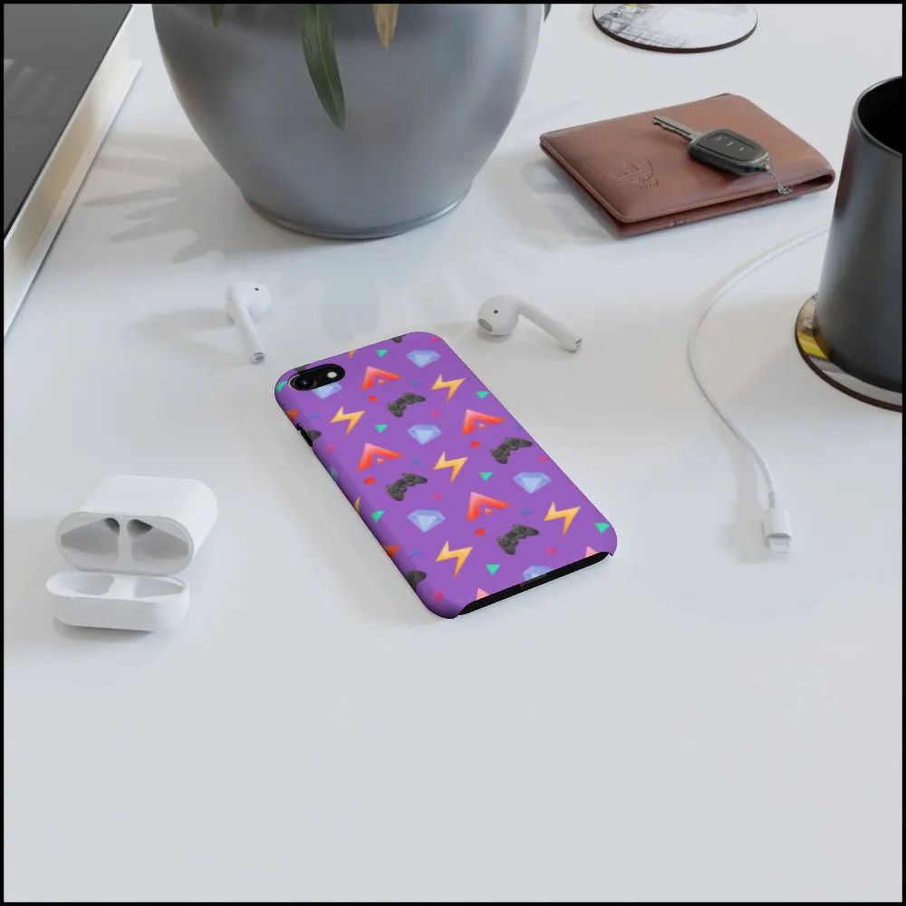 iPhone Cases - Gamers Play Purple