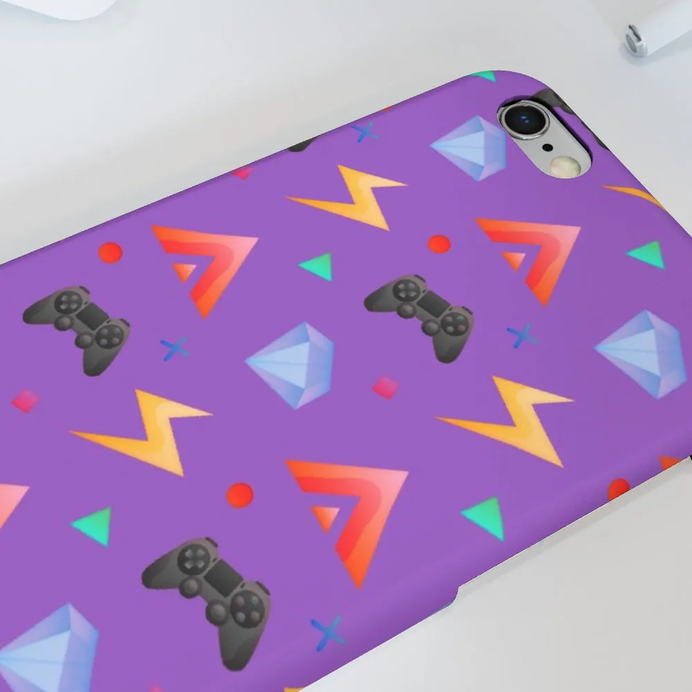 iPhone Cases - Gamers Play Purple