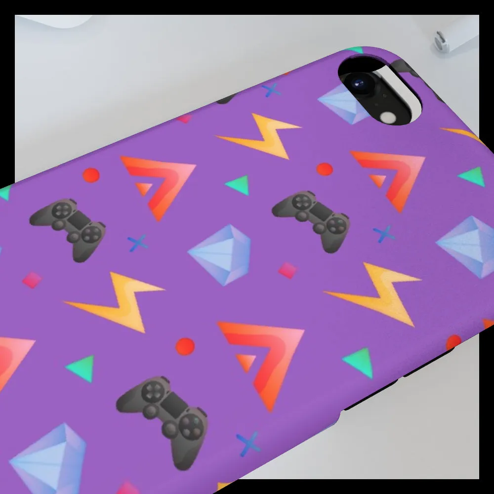 iPhone Cases - Gamers Play Purple