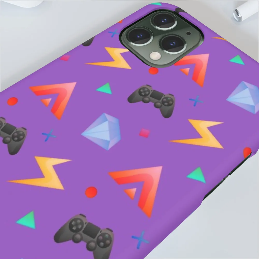 iPhone Cases - Gamers Play Purple
