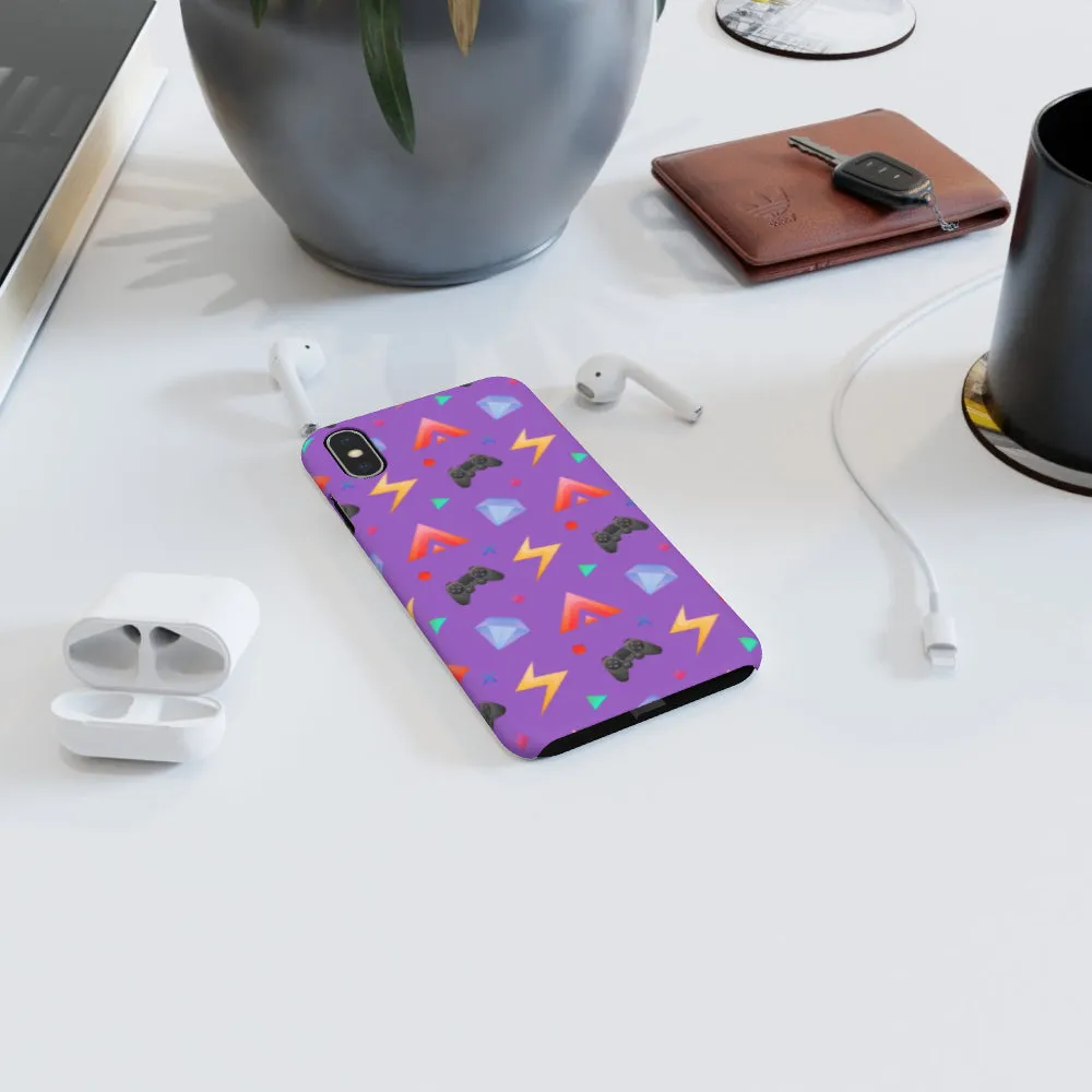 iPhone Cases - Gamers Play Purple
