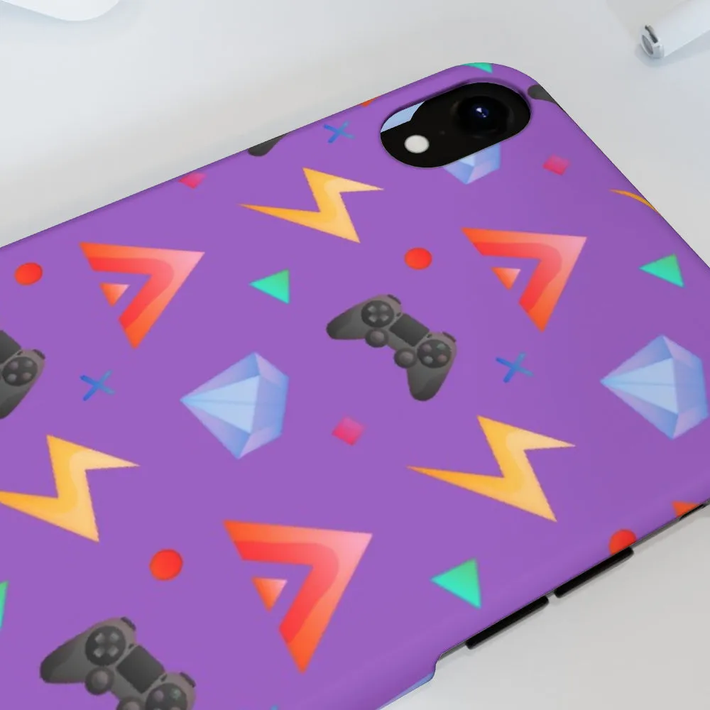 iPhone Cases - Gamers Play Purple
