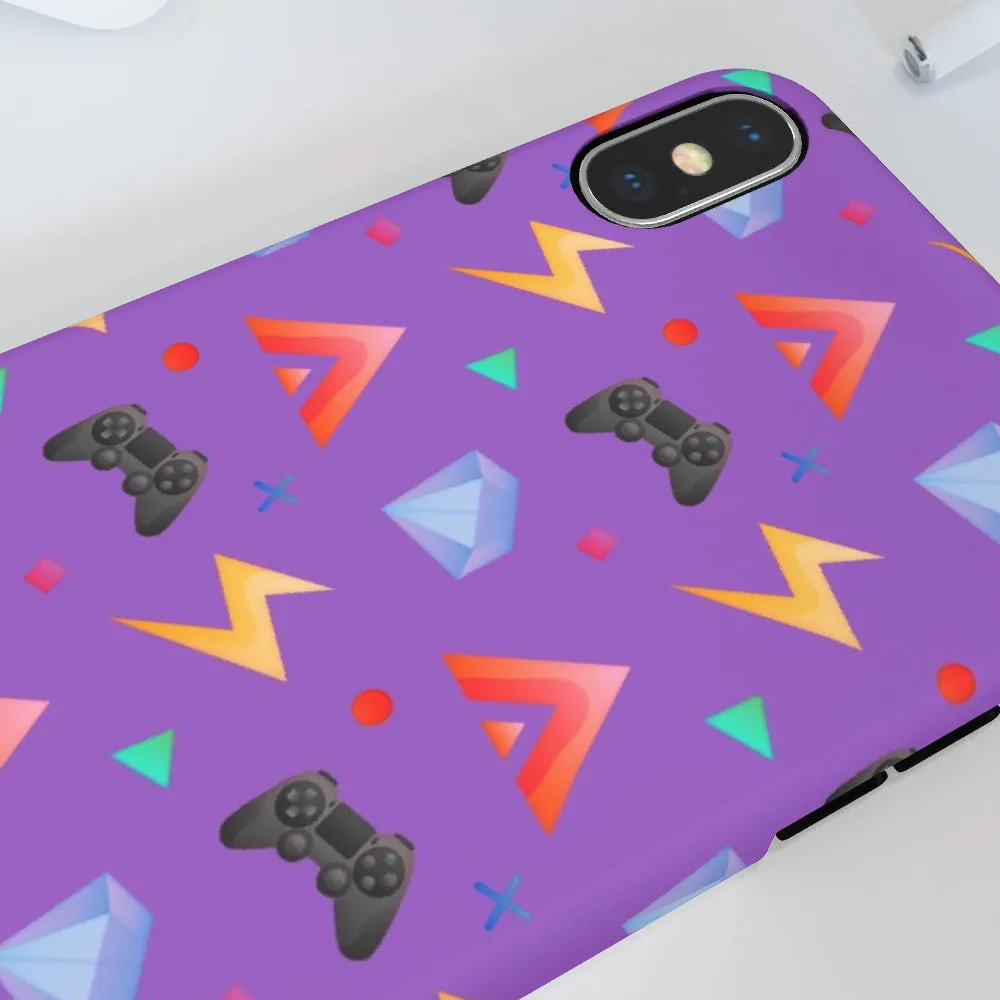 iPhone Cases - Gamers Play Purple