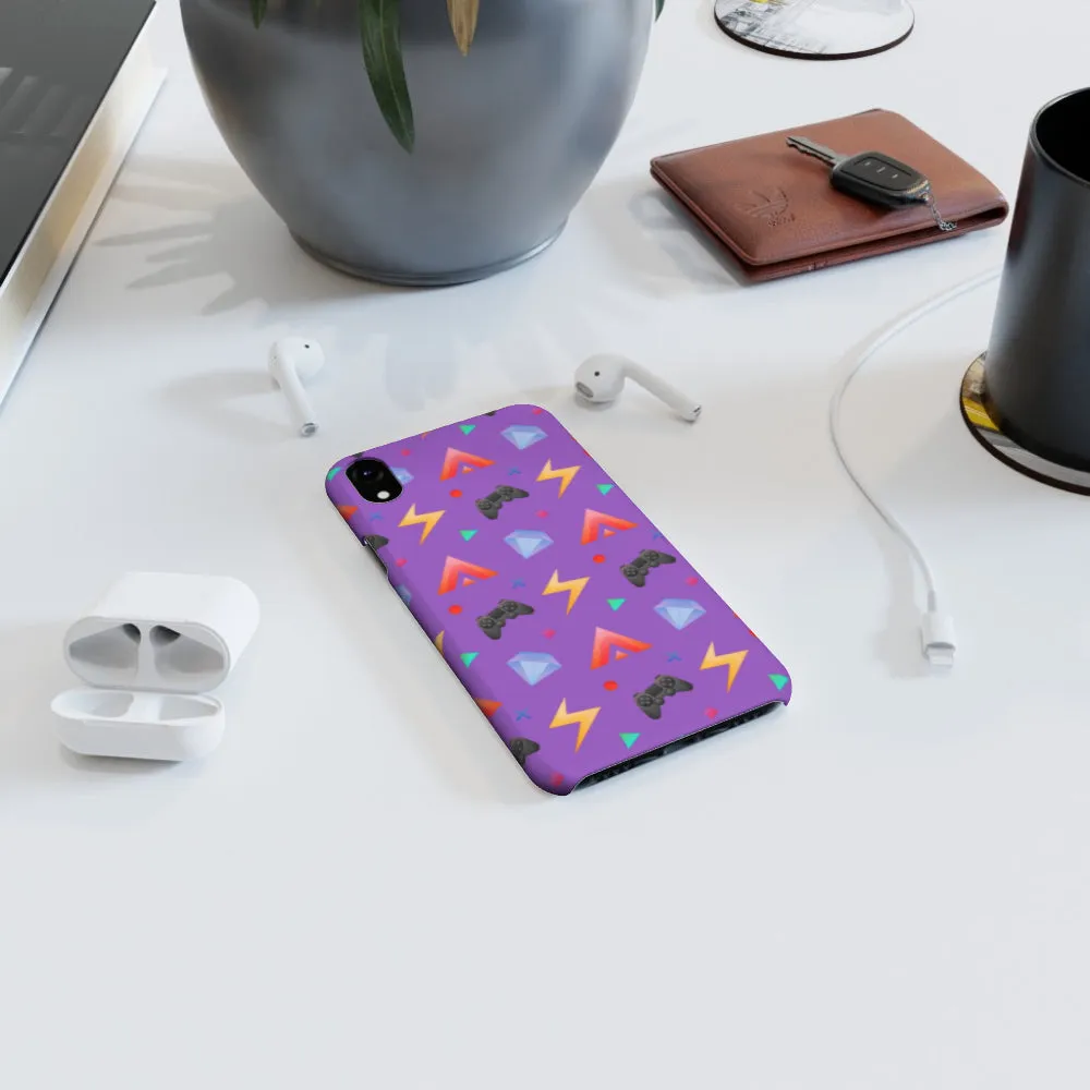 iPhone Cases - Gamers Play Purple