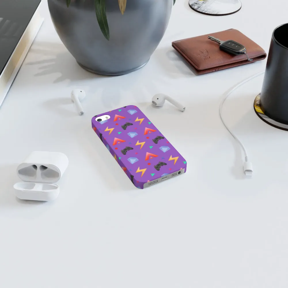 iPhone Cases - Gamers Play Purple