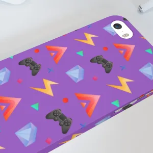 iPhone Cases - Gamers Play Purple