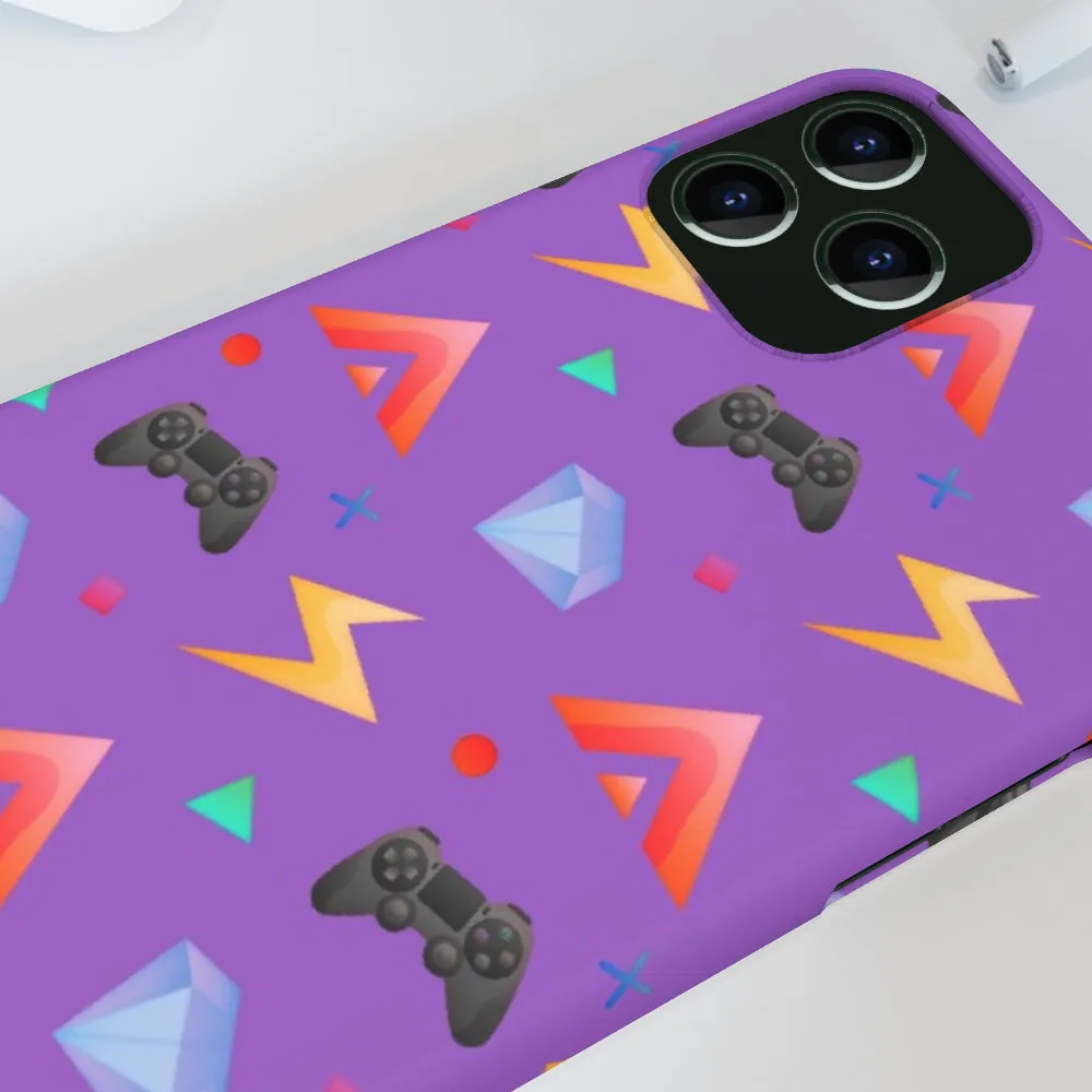 iPhone Cases - Gamers Play Purple
