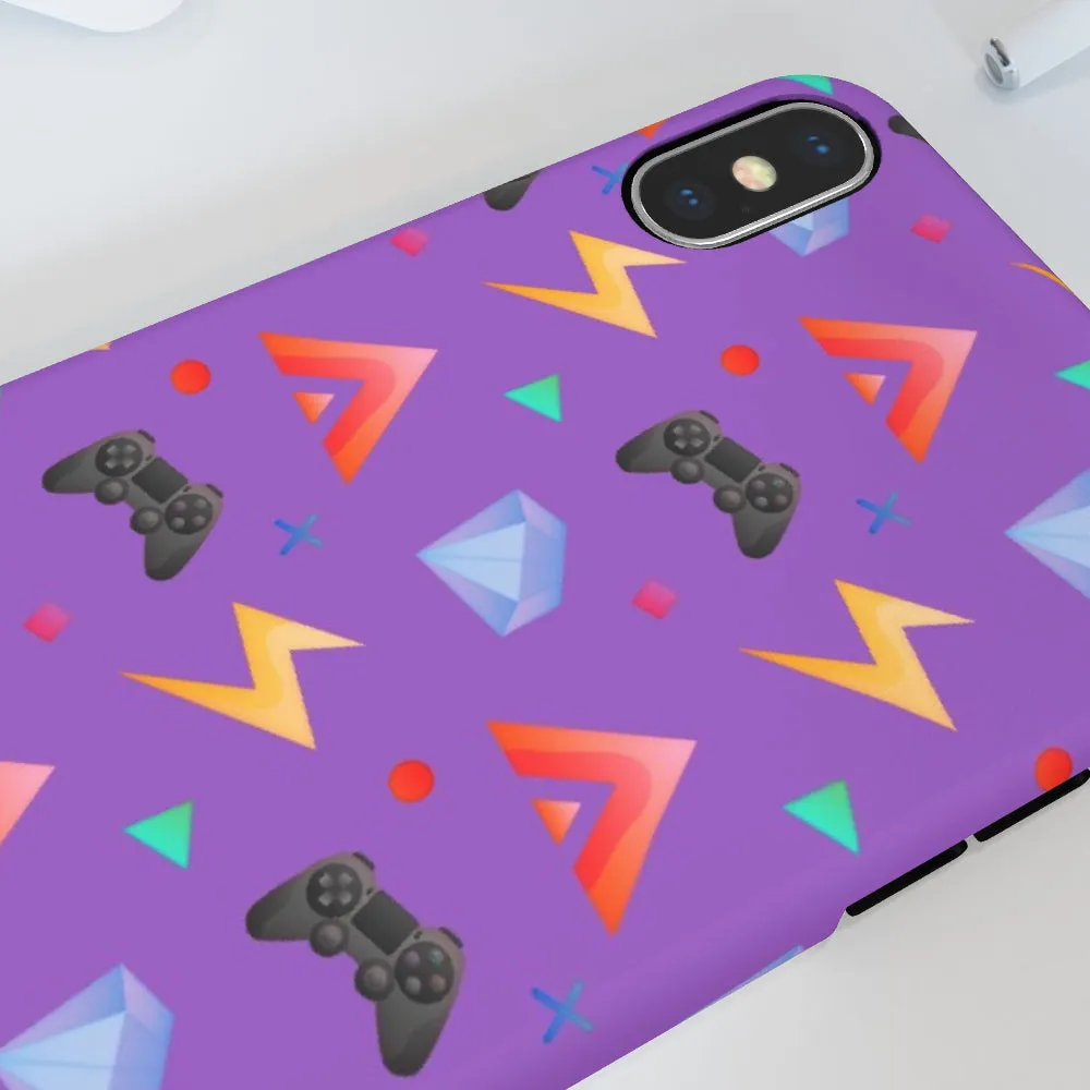 iPhone Cases - Gamers Play Purple