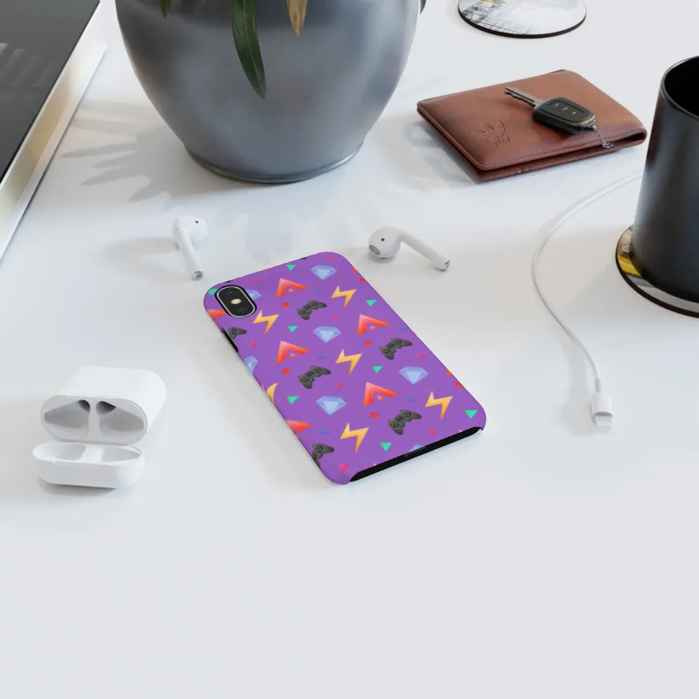 iPhone Cases - Gamers Play Purple