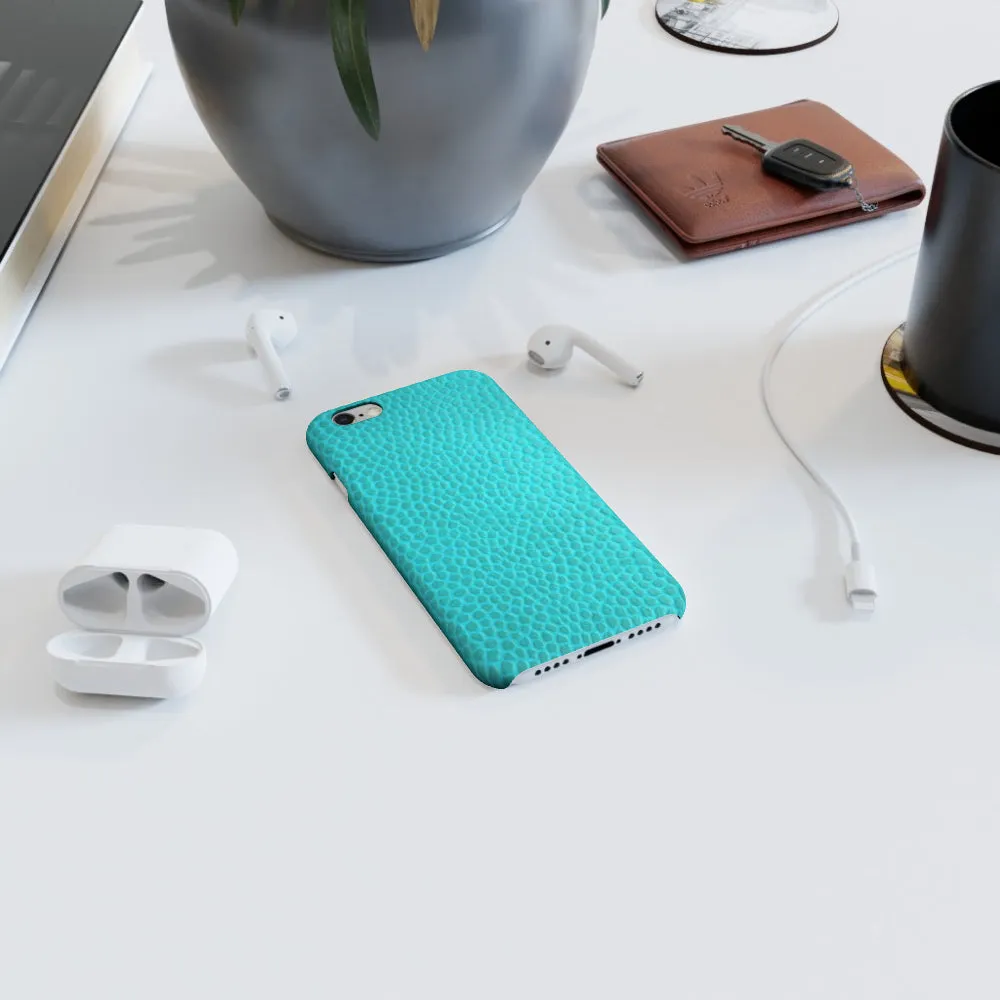 iPhone Cases - Textured Turquoise
