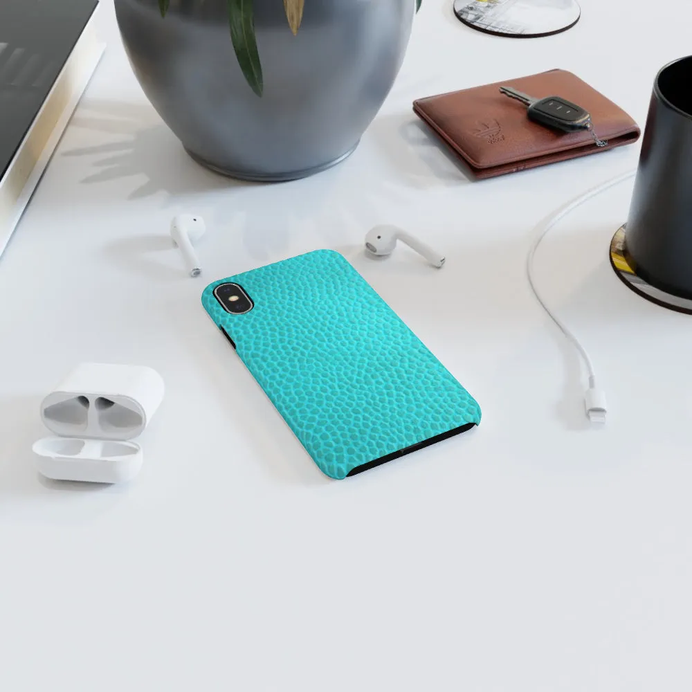 iPhone Cases - Textured Turquoise