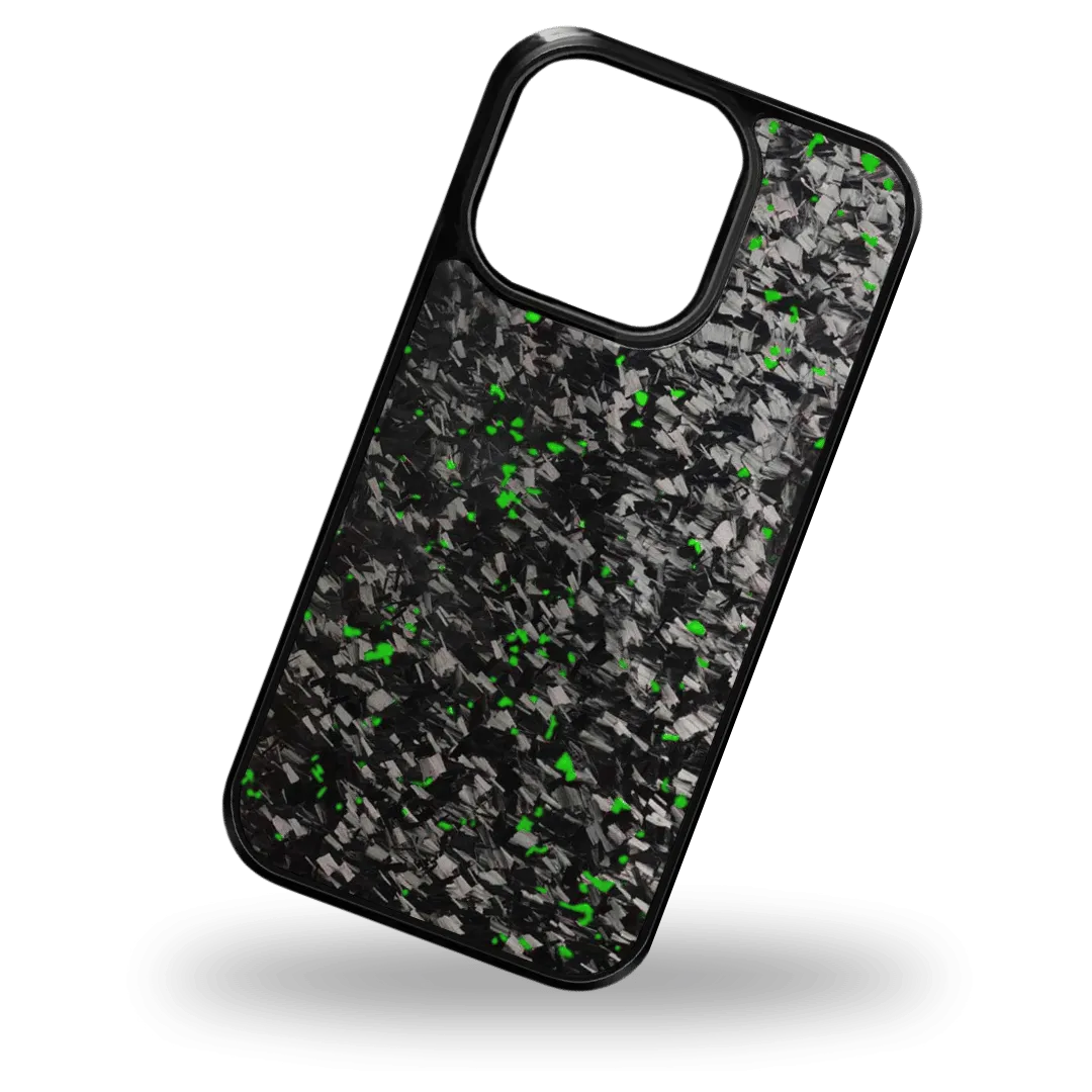 iPhone Forged CarbonCover - Smaragd