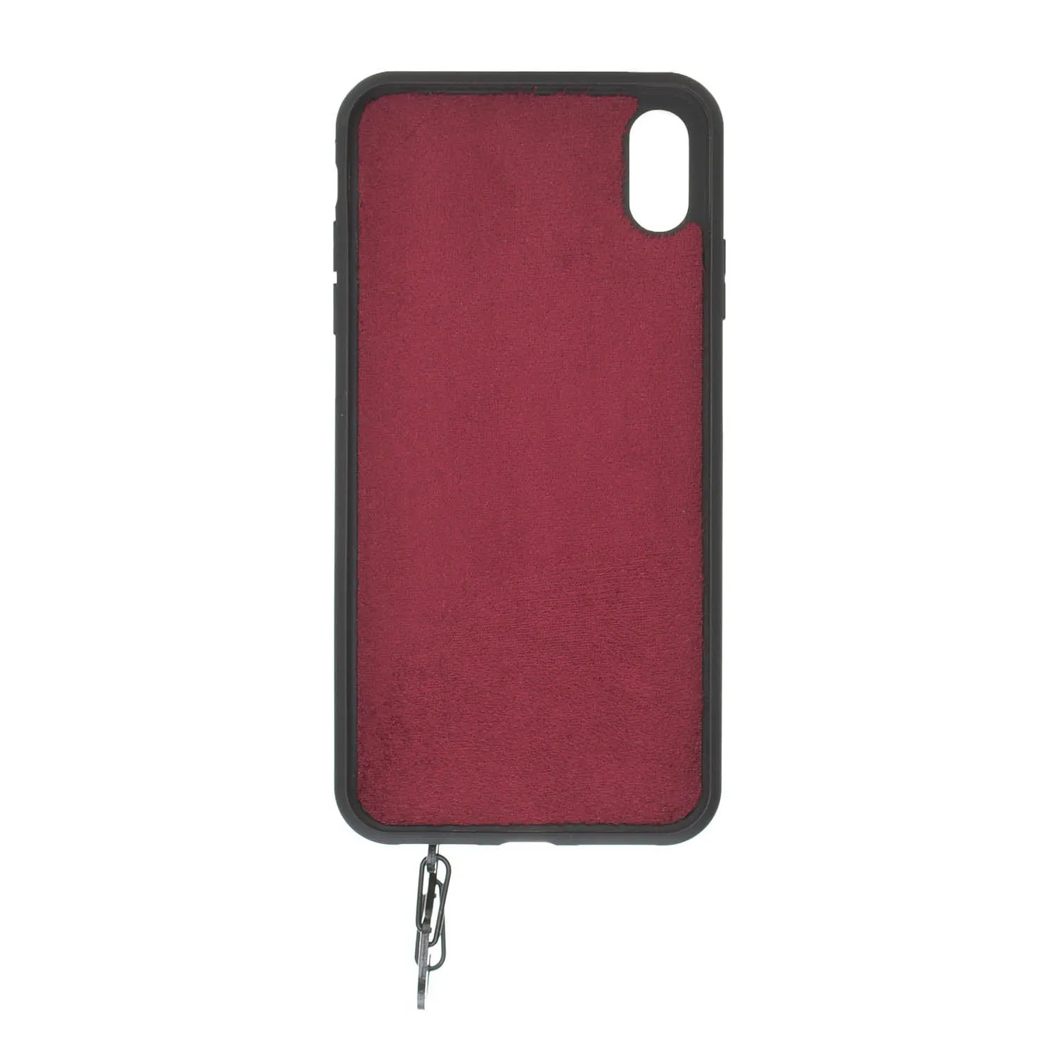 iPhone X / XS Snap-on Leather Grip Case