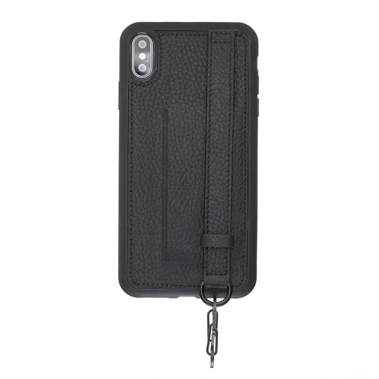 iPhone X / XS Snap-on Leather Grip Case