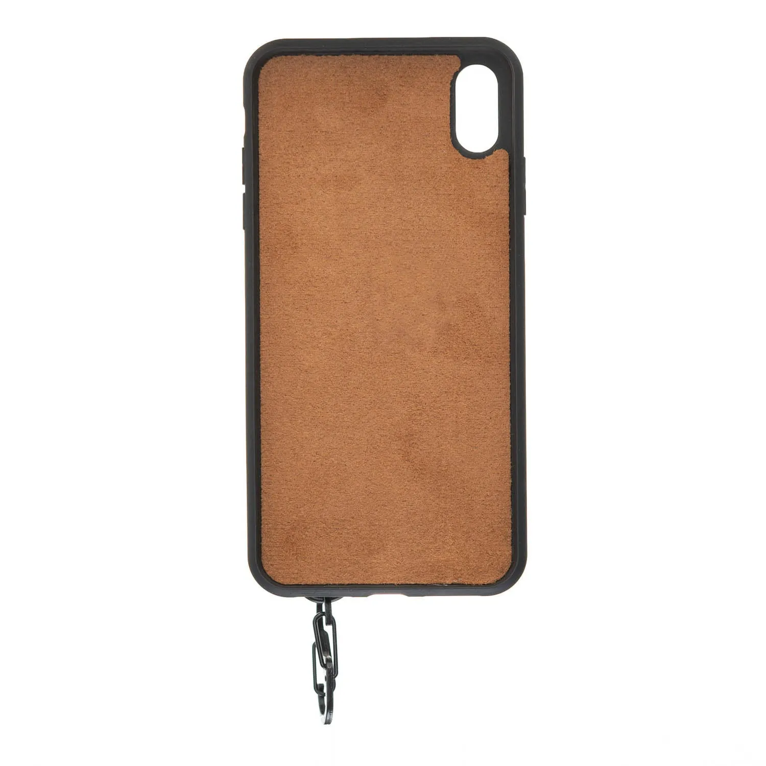 iPhone X / XS Snap-on Leather Grip Case