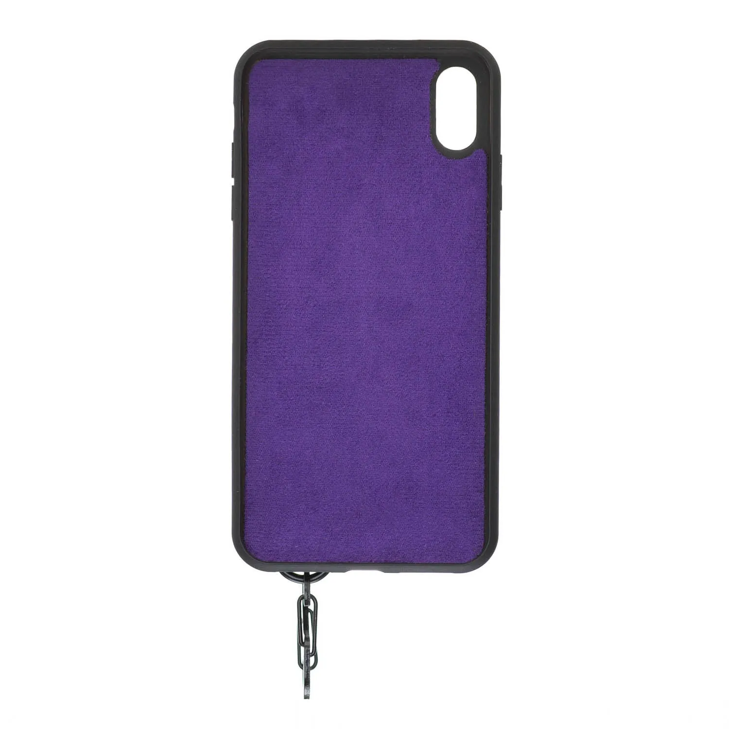 iPhone X / XS Snap-on Leather Grip Case