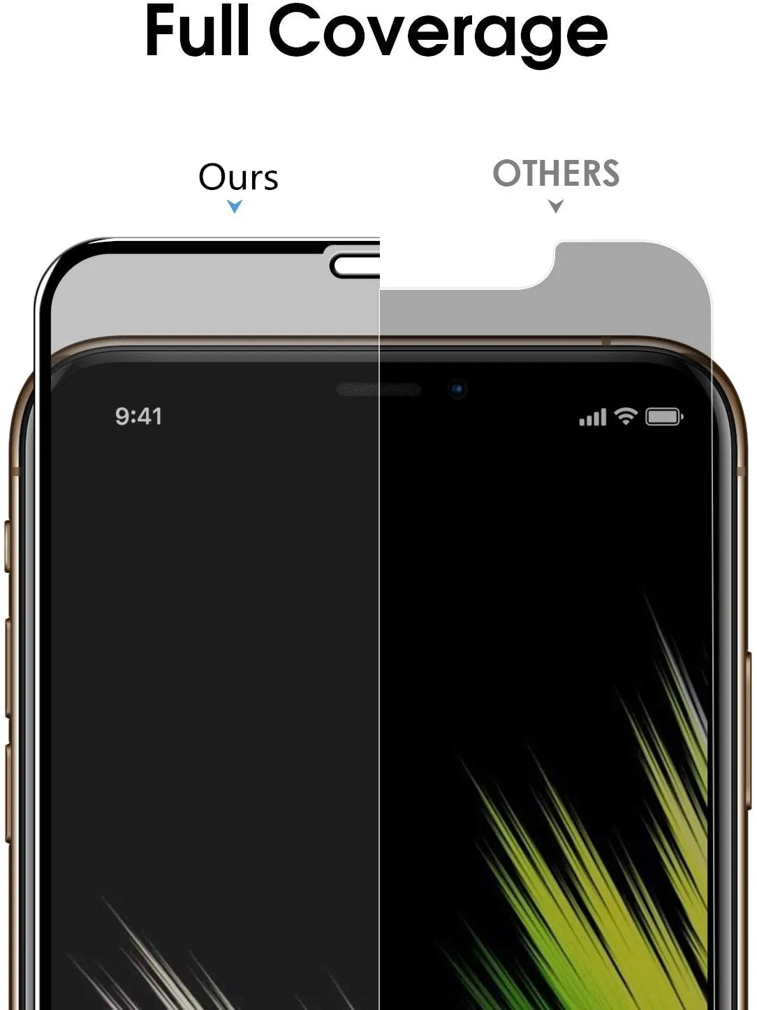 iPhone XS MAX / iPhone 11 Pro Max Anti Peep Spy Privacy Tempered Glass Screen Protector