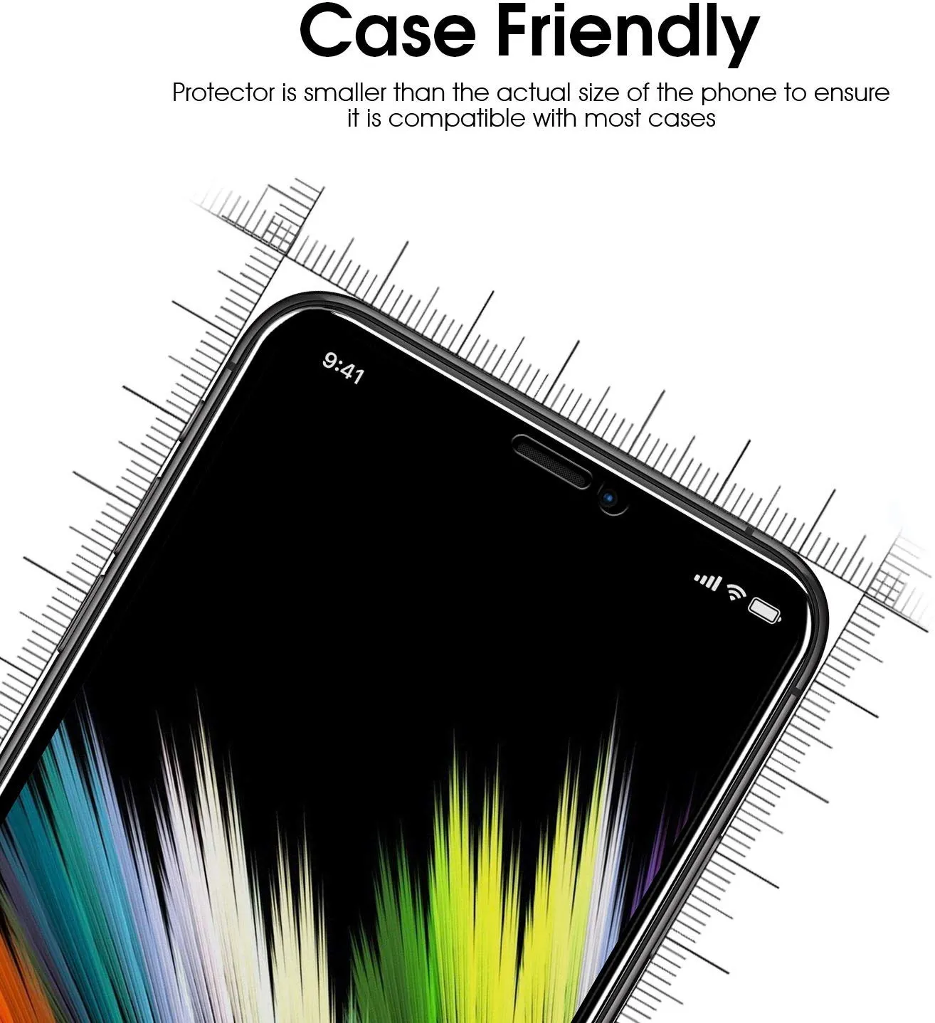 iPhone XS MAX / iPhone 11 Pro Max Anti Peep Spy Privacy Tempered Glass Screen Protector