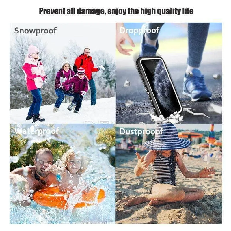 iPhone13 Pro Max Waterproof Phone IP68 Underwater Diving Case