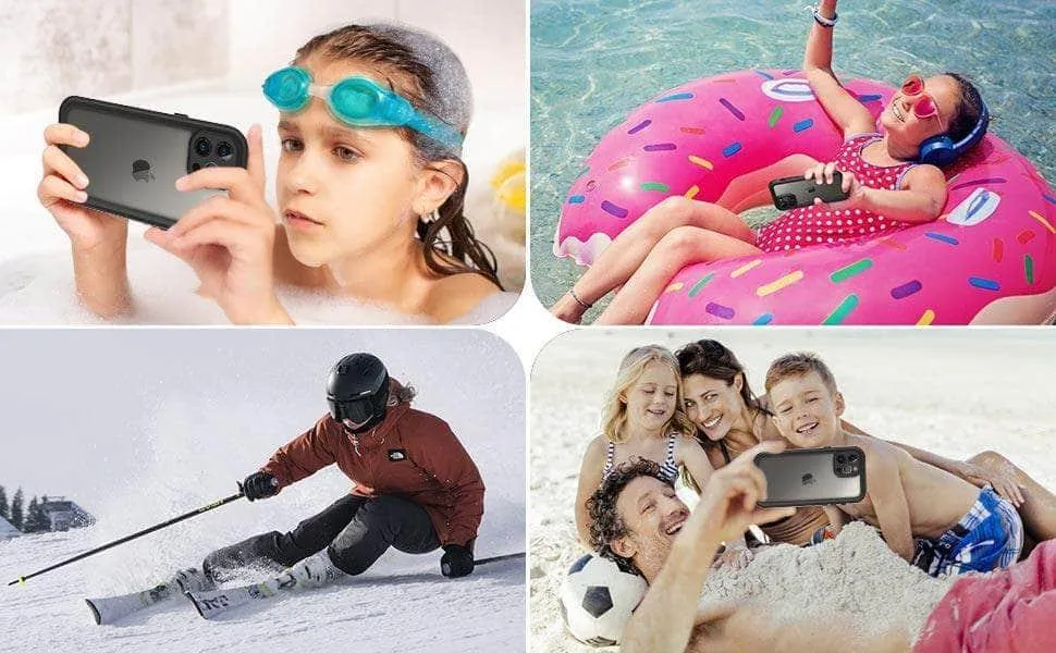 iPhone13 Pro Max Waterproof Phone IP68 Underwater Diving Case