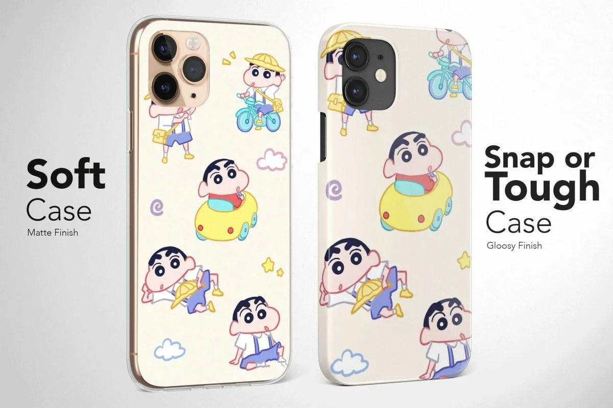 Japanese Cartoon Crayon Shin-chan Phone Case