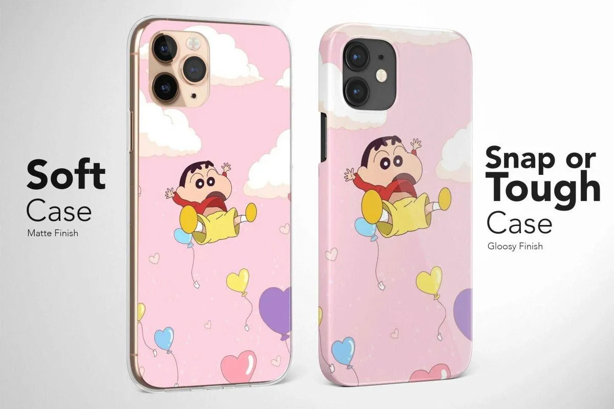 Japanese Cartoon Crayon Shin-chan Phone Case