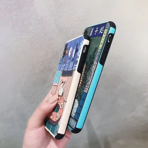 Japanese Cat Art Case