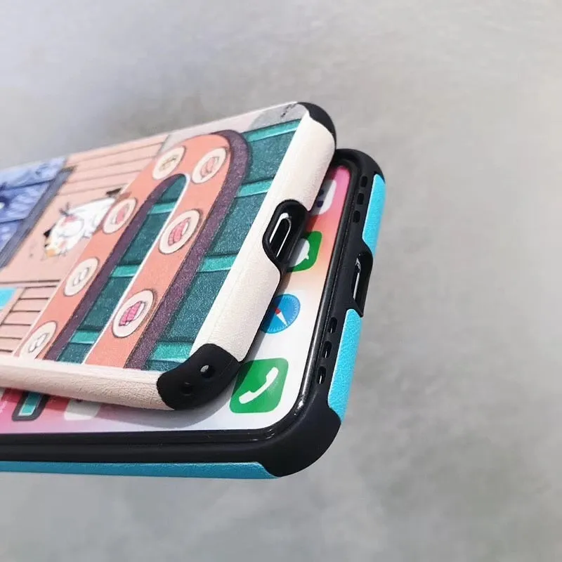 Japanese Cat Art Case