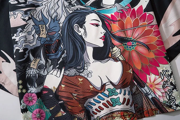 Japanese Geisha Haori