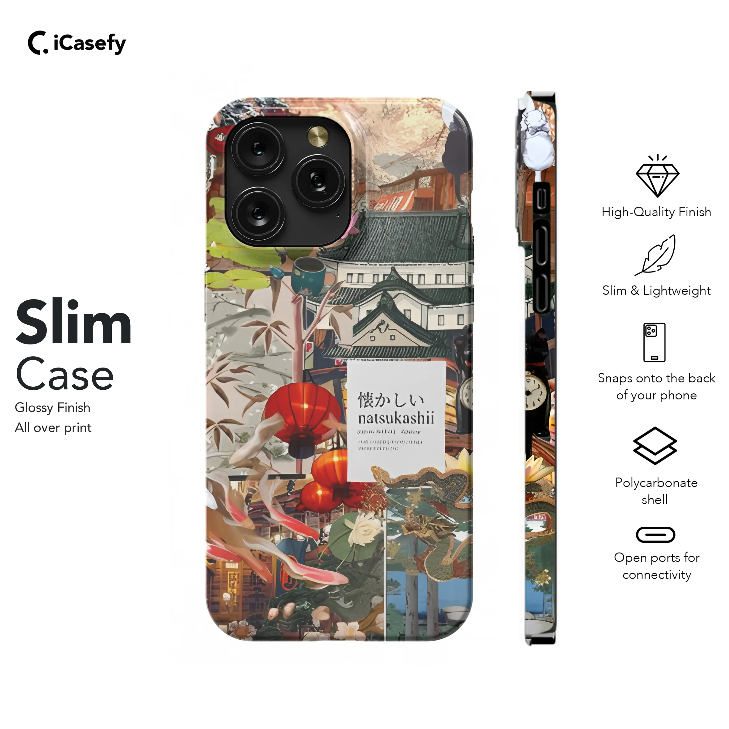 Japanese Mood Board Collage Phone Case iPhone Samsung Cover Pixel 1888